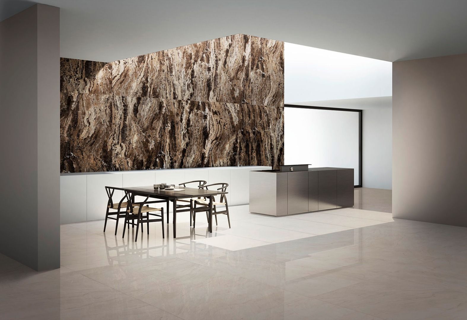 Керамогранит Marazzi Italy Grande Marble Look Calacatta Extra Lux Rett. 160х320 - изображение 2