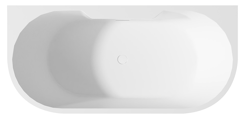 Акриловая ванна Abber 150х80 см AB9296-1.5, белый 