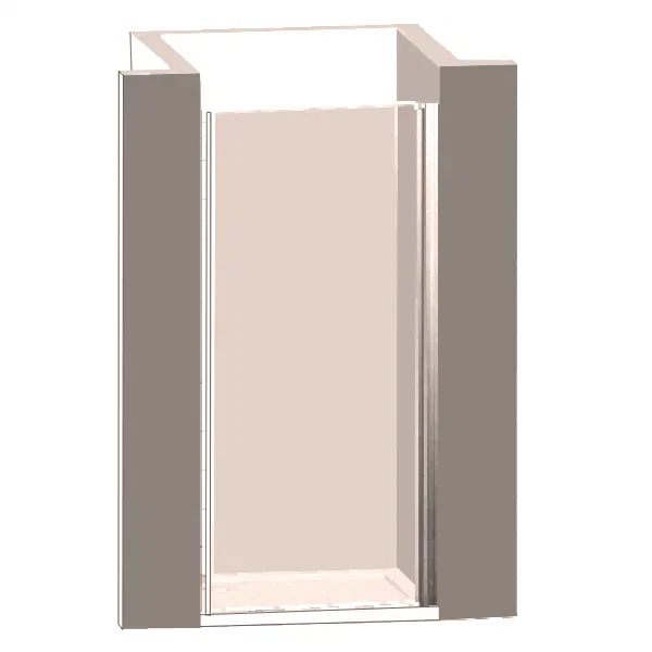 Душевая дверь Vincea Orta 80 см хром, стекло шиншилла, левая, VDP-1O800CH-L - 10 изображение