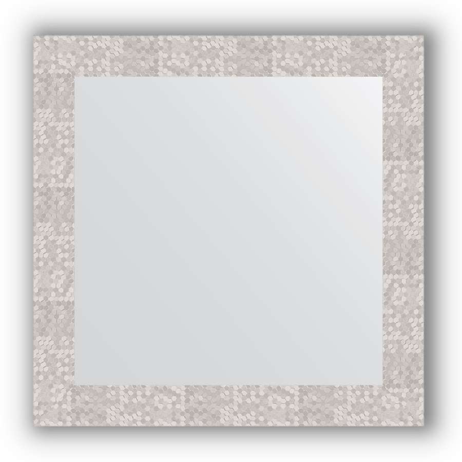 Зеркало в багетной раме Evoform Definite BY 3147 66 x 66 см, соты алюминий 