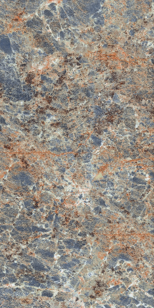 Плитка из керамогранита глянцевая Creto Sunhearrt 80х160 серый (MPL-055747)