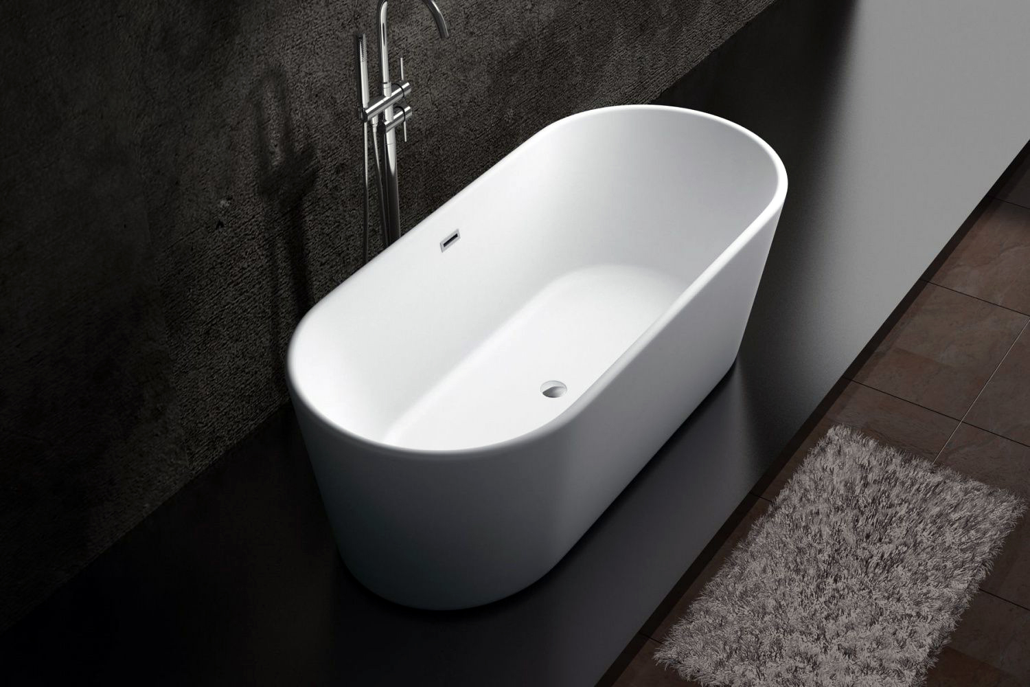 Акриловая ванна Art&Max 170х70 см AM-525-1700-745, белый