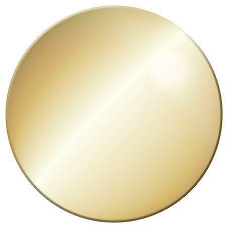 Крышка сливного отверстия для душевого поддона Cezares TRAY-COVER-G, золото 