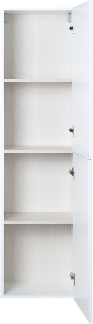 Шкаф-пенал Art&Max Platino 40 см AM-Platino-1500-2A-SO-BL белый глянец