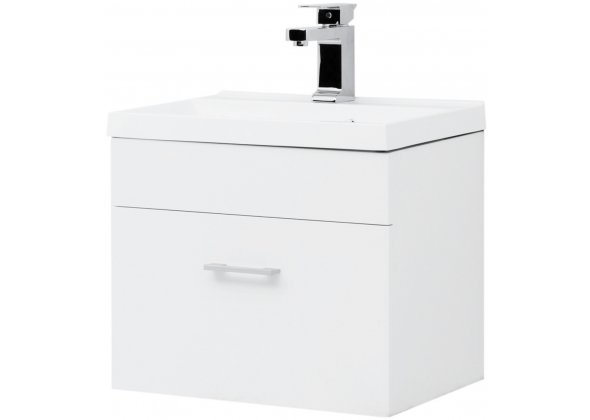 Комплект мебели для ванной Aquanet Нота 50 белый зеркало камерино