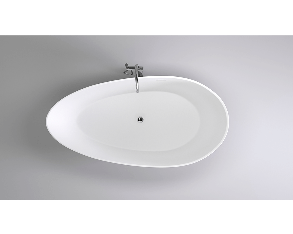 Акриловая ванна Black&White Swan 106SB00, 180x90 см