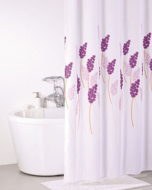 Штора для ванной Iddis SCID120P Lavender Happiness