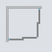 Душевой уголок Radaway Idea KDD 90х80 см стекло прозрачное, профиль черный - изображение 10