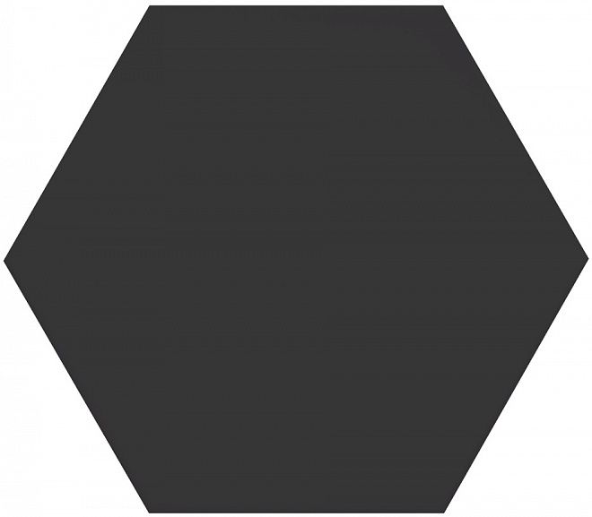 Плитка из керамогранита матовая Kerama Marazzi Буранелли 20x23.1 черный (SG23001N)