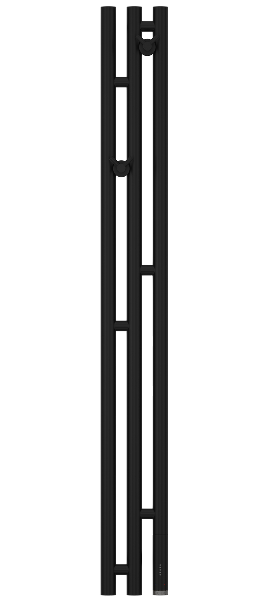 Полотенцесушитель электрический Сунержа Терция 3.0 120х13,8 см 31-5845-1211 матовый черный