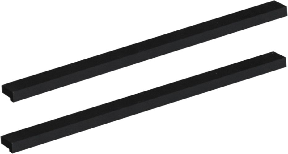 Ручки для мебели Aquanet Nova 320 черные, 2 шт 