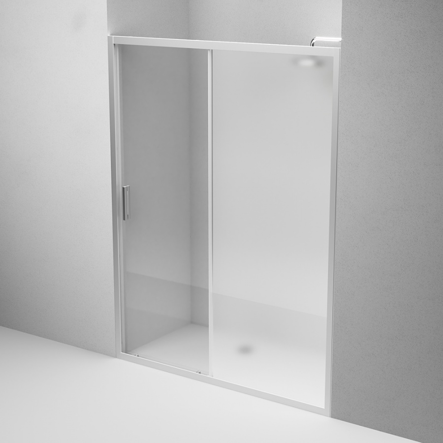 Душевая дверь Am.Pm Gem W90G-150-1-195MT 150 см,стекло прозрачное, профиль матовый хром