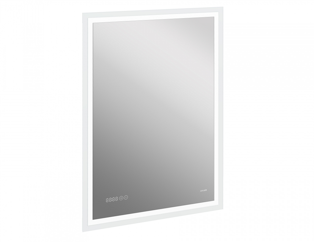 Зеркало Cersanit Led 080 Design Pro 60 см LU-LED080*60-p-Os с подсветкой, белый