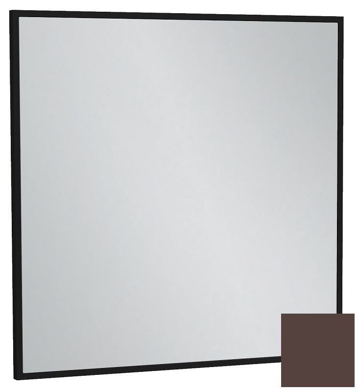 Зеркало Jacob Delafon Silhouette 60 см EB1423-F32 ледяной коричневый сатин 