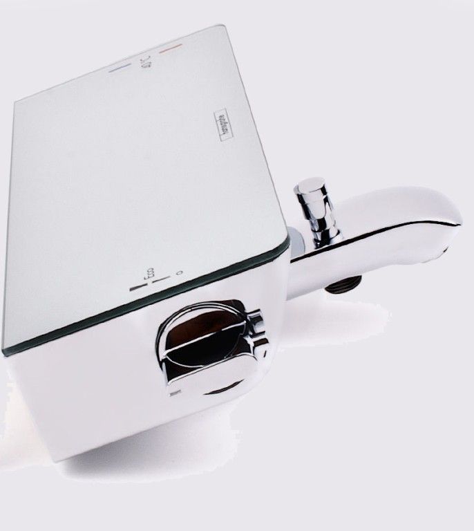 Термостат для ванны с душем Hansgrohe Ecostat Select 13141400 белый/хром