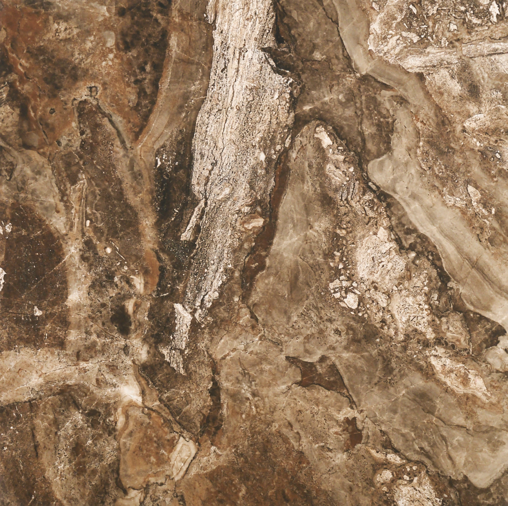 Керамогранит Creto Vesuvio коричневый 60х60 - изображение 3