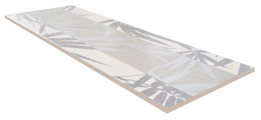 Керамическая плитка Creto Вставка Ganna Bloom Smoke 20х60 - изображение 4