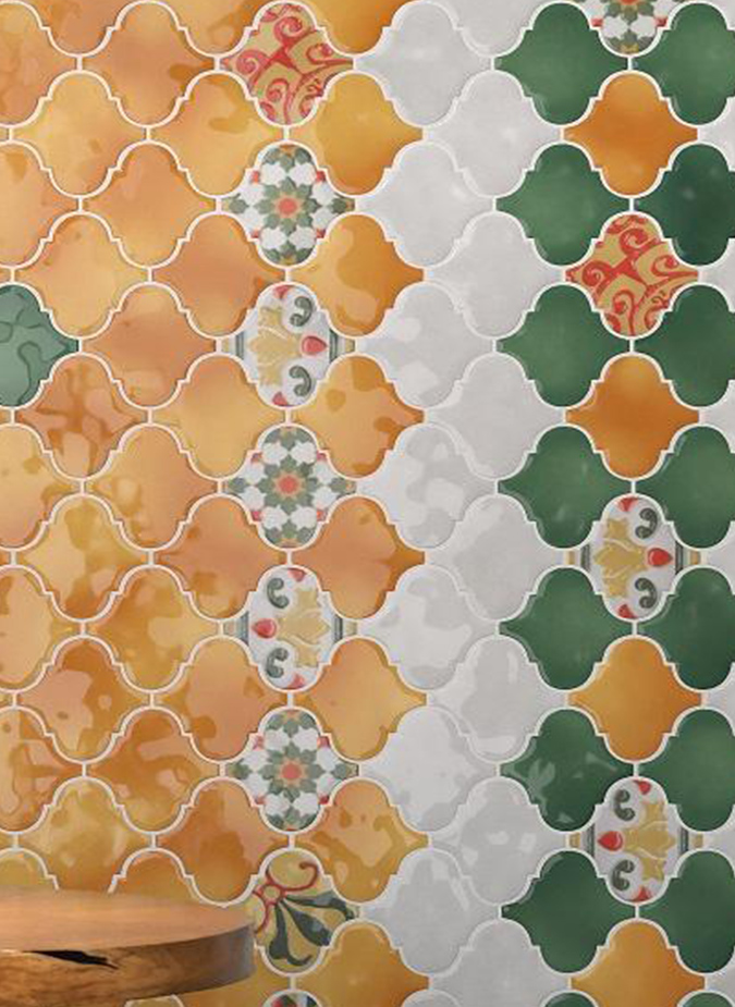 Керамическая плитка Kerama Marazzi Декор Арабески Майолика орнамент 6,5х6,5 - изображение 2