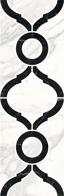 Плитка из керамогранита матовая Kerama Marazzi Фрагонар 9.9x30 белый (ID91) плитка из керамогранита матовая kerama marazzi фрагонар 30x30 черный id89