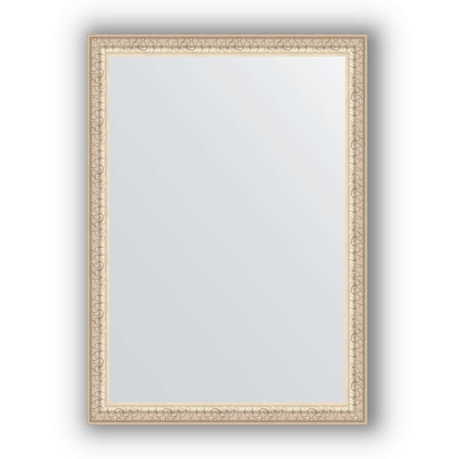 Зеркало в багетной раме Evoform Definite BY 0790 51 x 71 см, мельхиор 