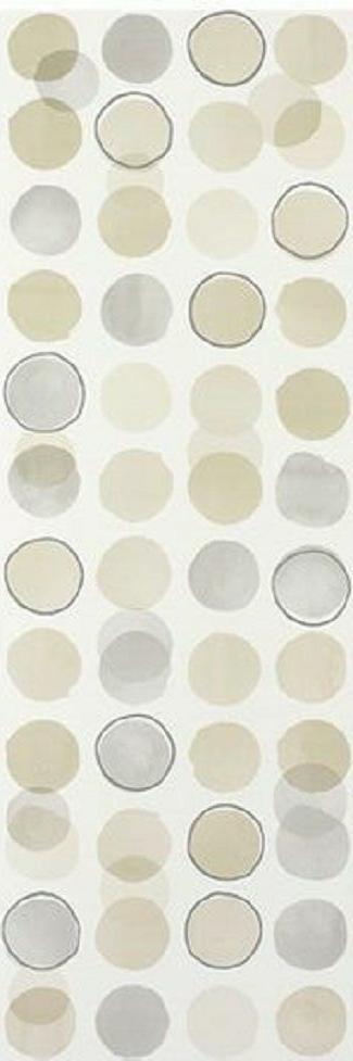 Керамическая плитка Marazzi Italy Декор Colorup Decoro Pois Bianco/Grigio/Nero 32,5х97,7