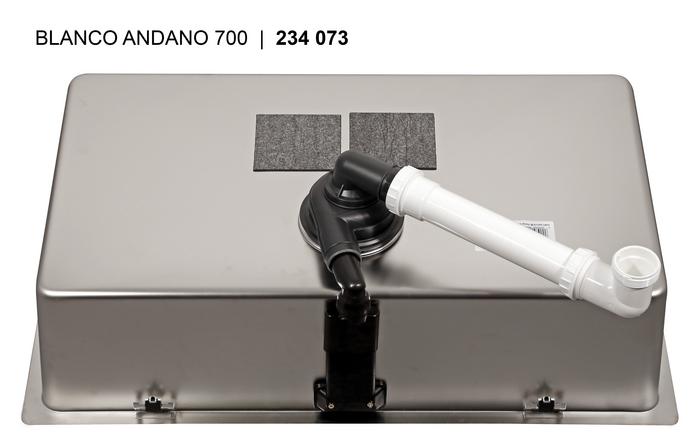 Кухонная мойка Blanco Andano 700-U 522971 нержавеющая сталь