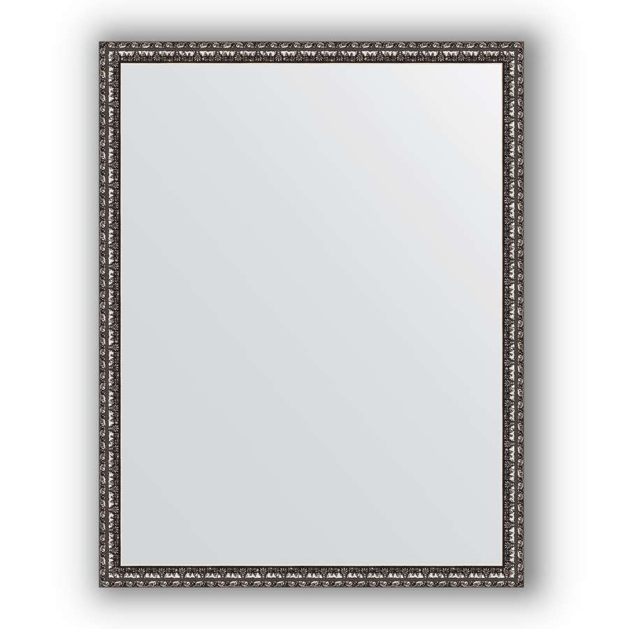 Зеркало в багетной раме Evoform Definite BY 1033 70 x 90 см, черненное серебро 