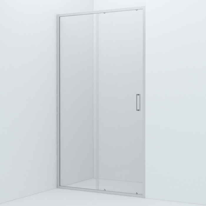 Душевая дверь в нишу 110 см Iddis Zodiac ZOD6CS1i69, стекло прозрачное