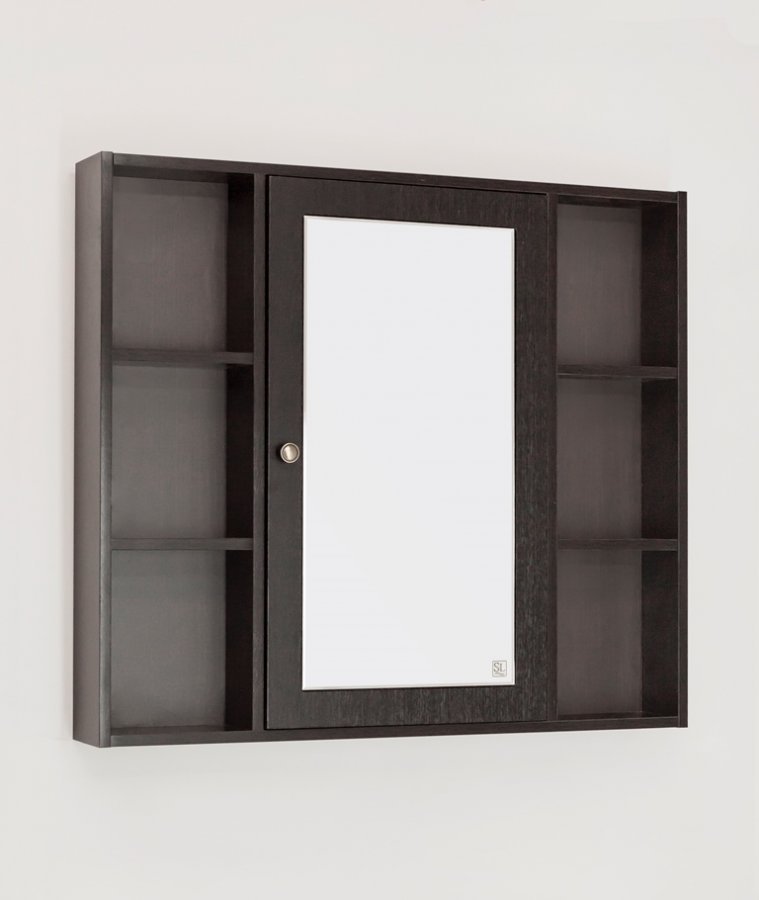 Зеркальный шкаф Style Line Кантри 90 ЛС-00000462, венге