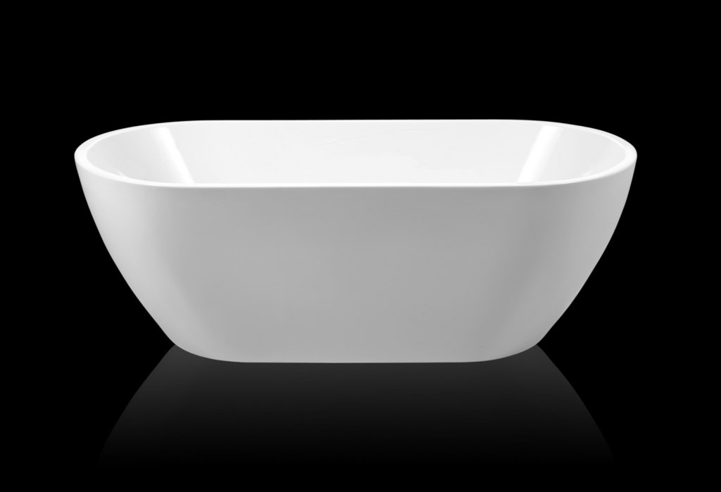 Акриловая ванна BelBagno 150х75 см BB70-1500-W0 без перелива, белый