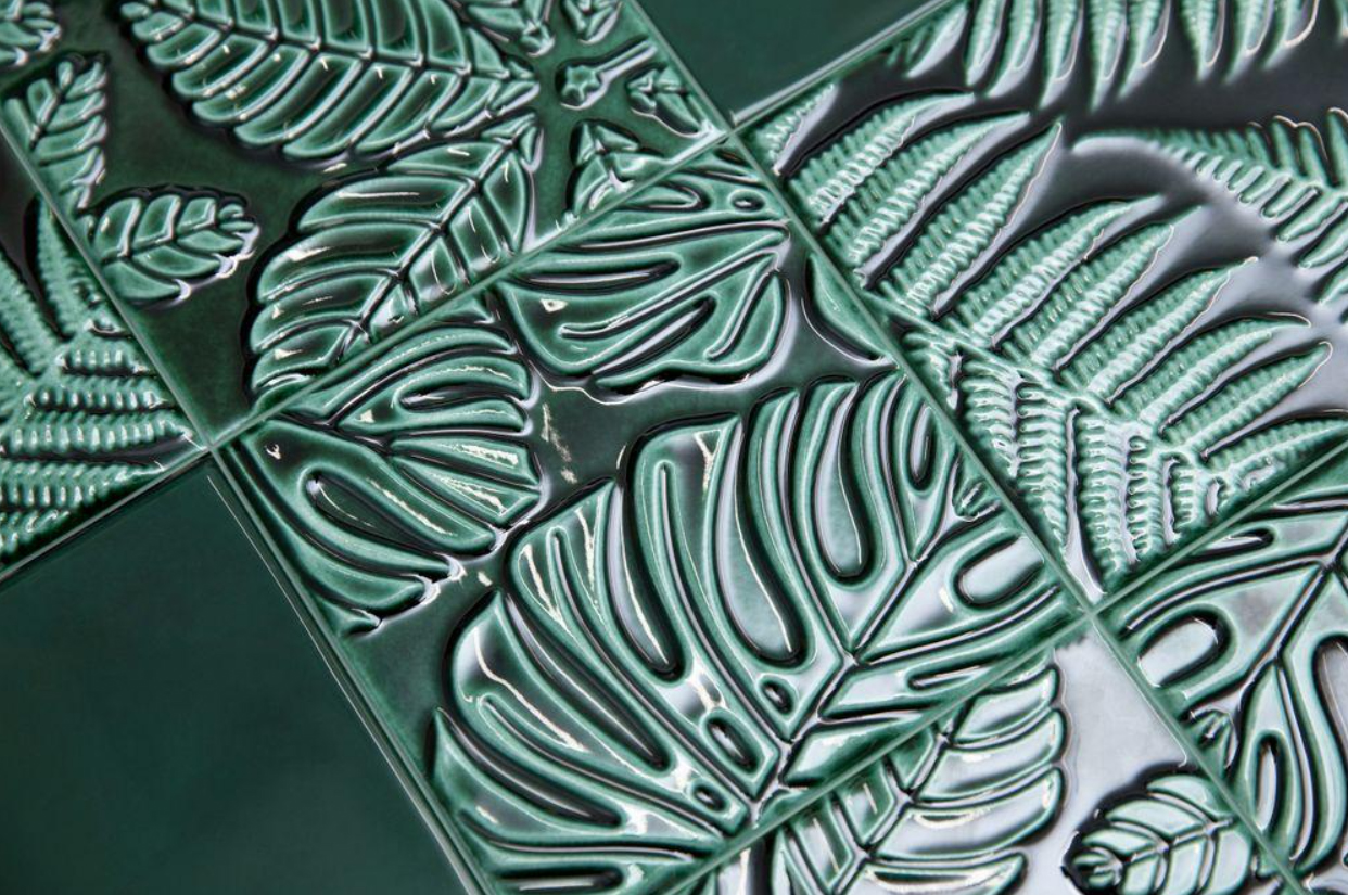 Керамическая плитка Kerama Marazzi Плитка Сантана зеленый темный 15х15 - изображение 6