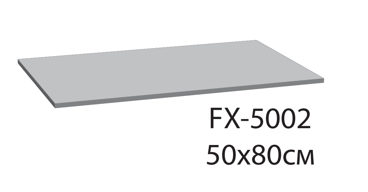 Коврик для ванной Fixsen Link коричневый 50х80 см. FX-5002I