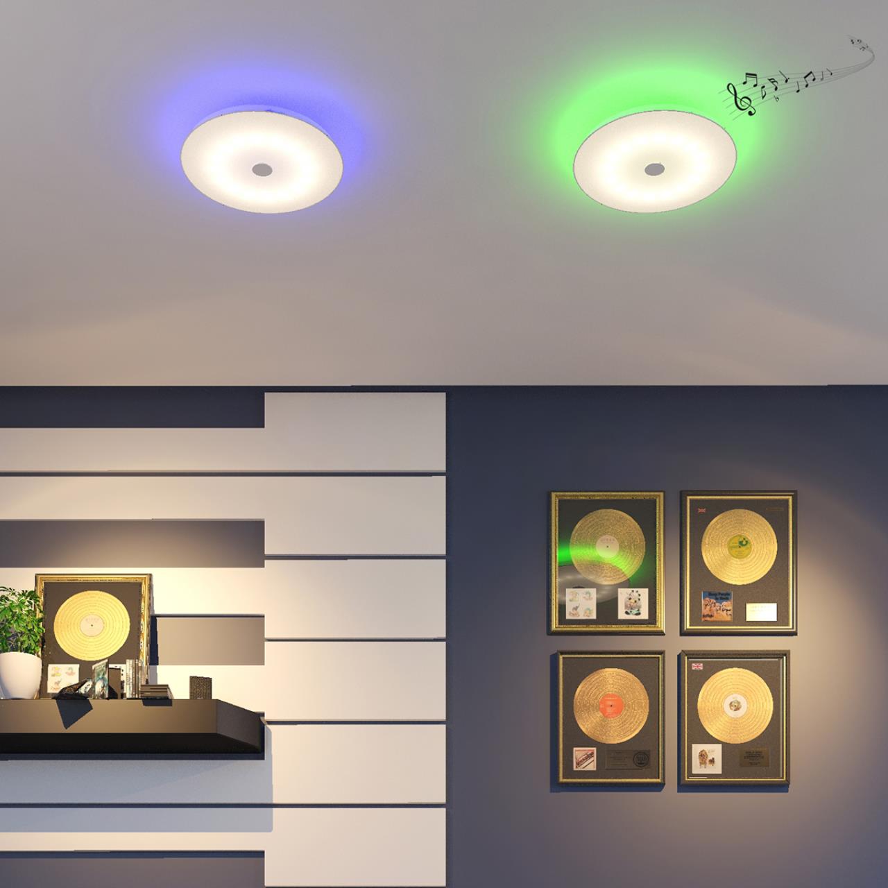 Потолочный светодиодный светильник Sonex Roki Muzcolor 4629/EL