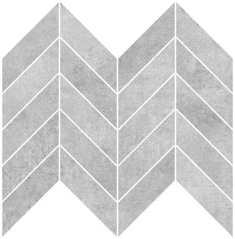 Керамическая плитка Cersanit Вставка Brooklyn мозаика серый 23х30 