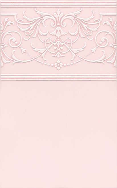 Керамическая плитка Kerama Marazzi Декор Петергоф розовый 25х40