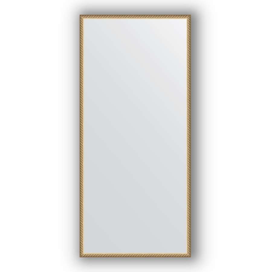 Зеркало в багетной раме Evoform Definite BY 0771 68 x 148 см, витая латунь 