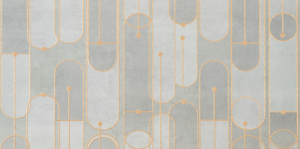 Керамическая плитка Creto Вставка Payne oval 30х60 - изображение 3