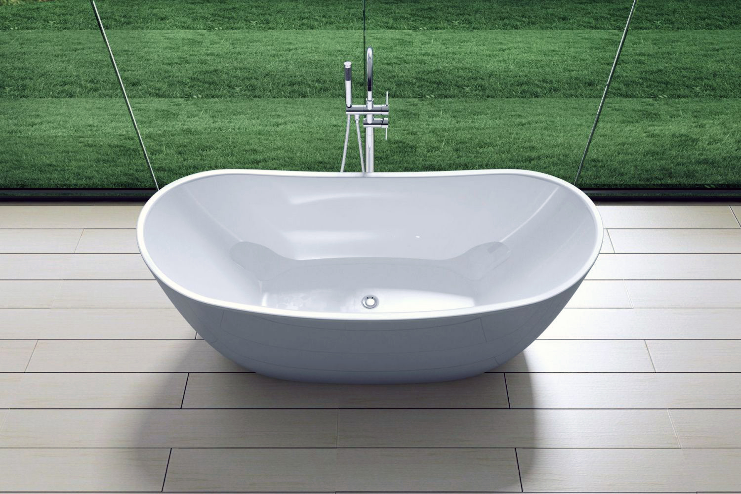 Акриловая ванна Art&Max 180х80 см AM-502-1800-780, белый