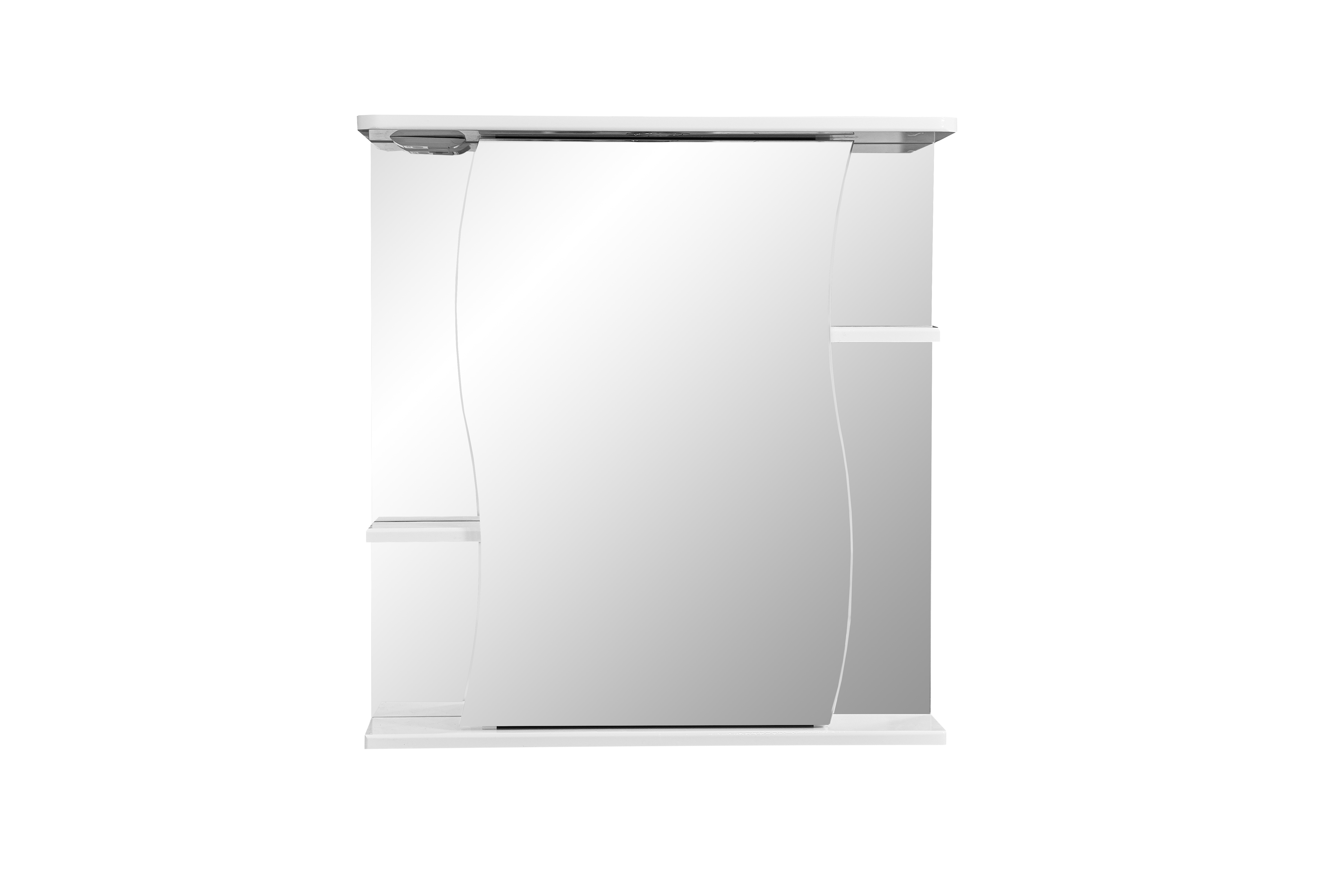 Зеркальный шкаф Stella Polar Волна Лолита 65/C SP-00000054 65 см, правый, белый