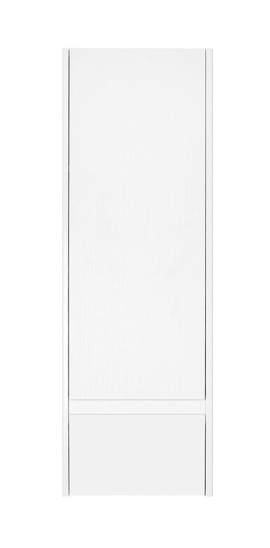 Шкаф-пенал Style Line Монако 360 ЛС-00000672 36 см подвесной, Plus, осина белая/белый лакобель