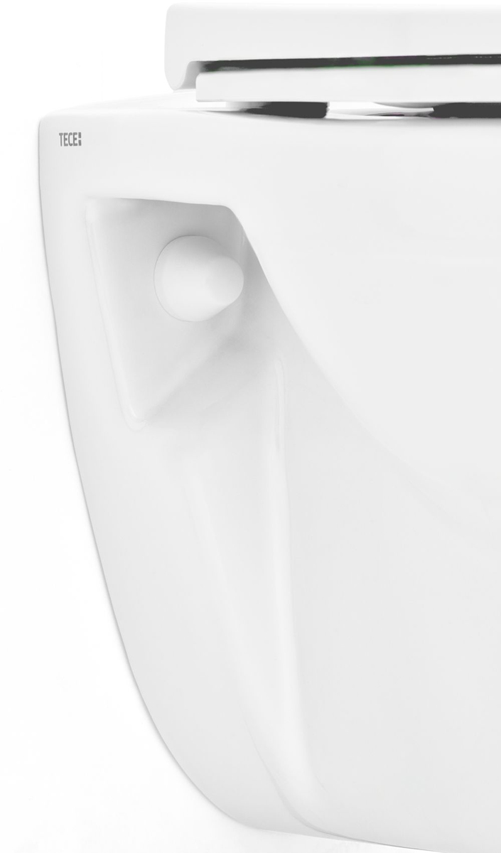 Унитаз подвесной безободковый TECE Basic белый 9700018