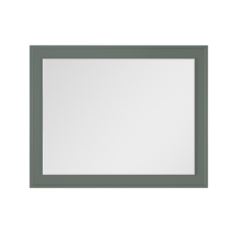 Зеркало La Fenice Cubo 80 см FNC-02-CUB-G-80-60 с подсветкой, серо-зеленое матовое 