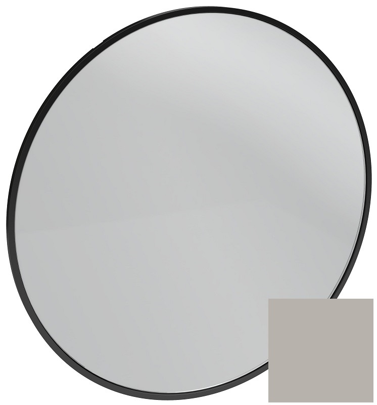 Зеркало Jacob Delafon Odeon Rive Gauche 70 см EB1177-S21 серый титан сатин 