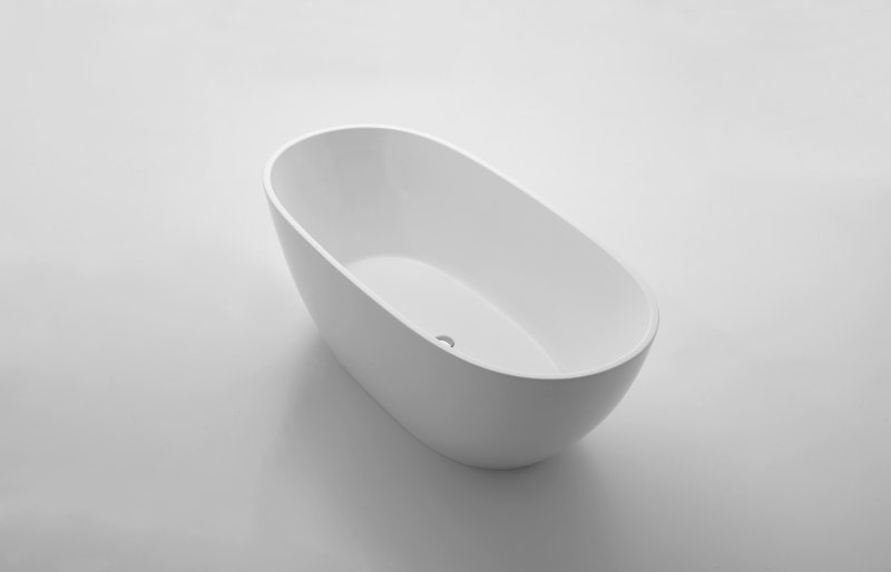 Акриловая ванна BelBagno 150х75 см BB81-1500-W0 без перелива, белый