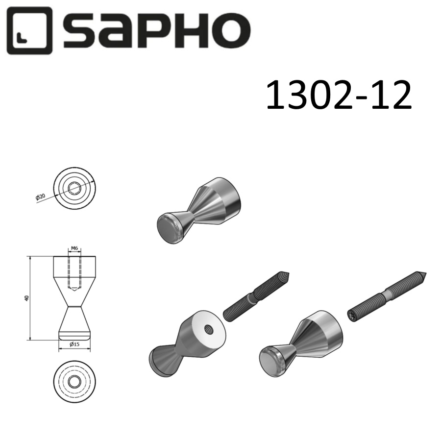 Крючок Sapho Simple Line 1301-12 хром