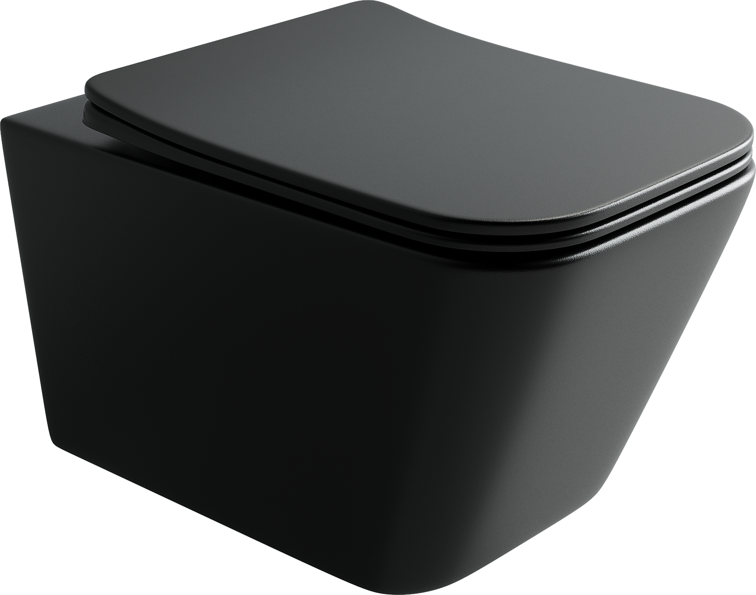 Комплект подвесной безободковый унитаз Ceramica Nova Metric CN3007MB черный матовый с сиденьем микролифт  +  инсталляция Creto Standart 1.1