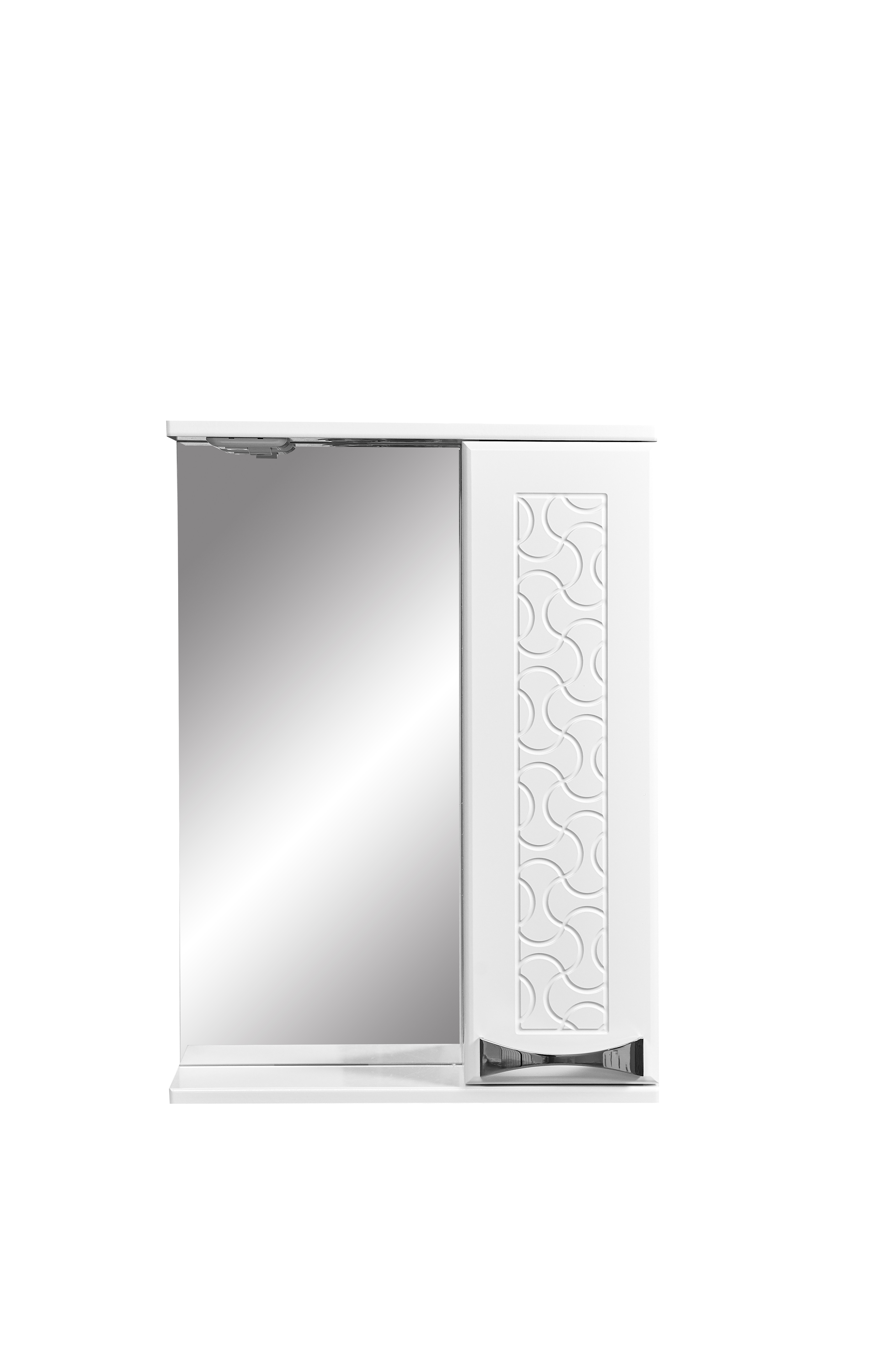 Зеркальный шкаф Stella Polar Ванда 50/C SP-00000198 50 см с подсветкой, белый
