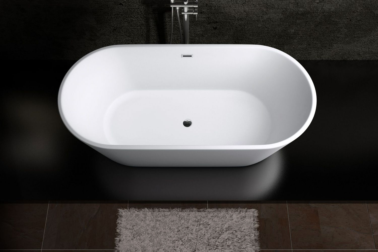Акриловая ванна Art&Max 170х80 см AM-520-1695-795, белый