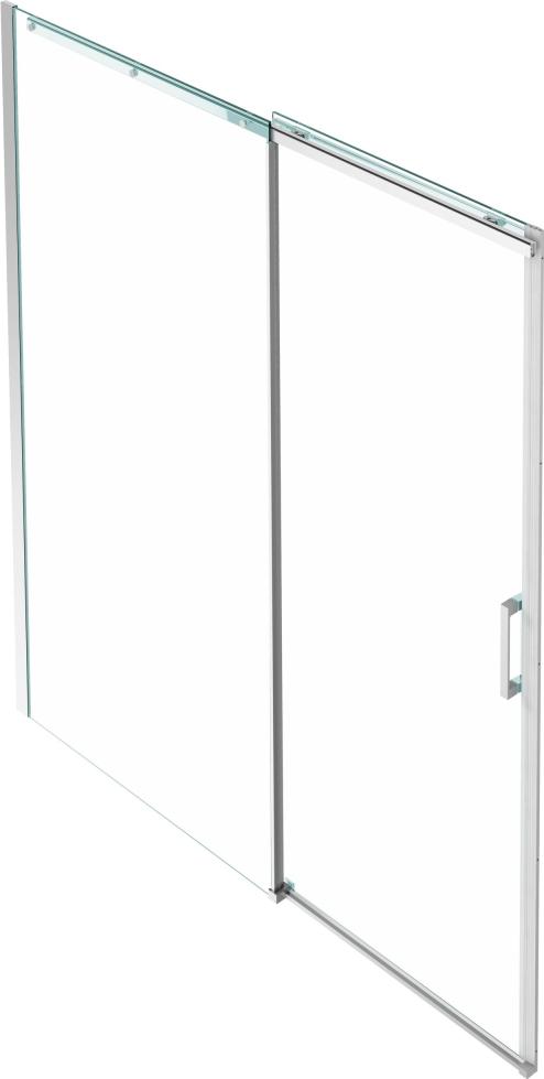 Душевая дверь Jacob Delafon Contra 180х195 см E22C180-GA профиль хром, стекло прозрачное 