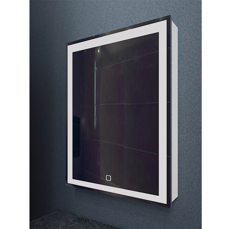 Зеркальный шкаф Azario Minio 60 см CS00075840 с подсветкой